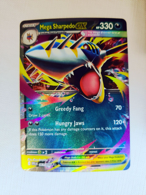 Mega Sharpedo ex 061/094 Ultra Double Rare Phantasmal Flames