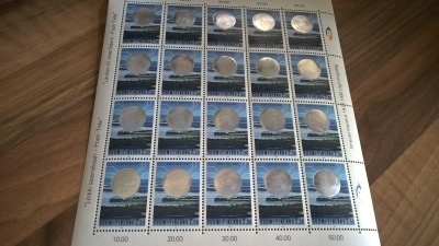 Postimerkkiarkki - PTL liikelaitokseksi 1990