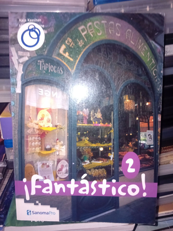 FANTASTICO 2 Espanjan kielen oppikirja  ( SIS POSTIKULU )