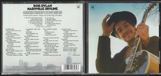 Bob Dylan: Nashville Skyline