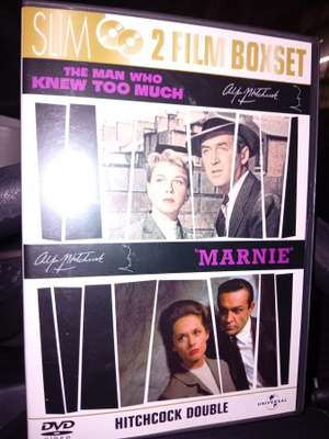 2dvd Mies joka tiesi liikaa / Marnie ( SIS POSTIKULU )