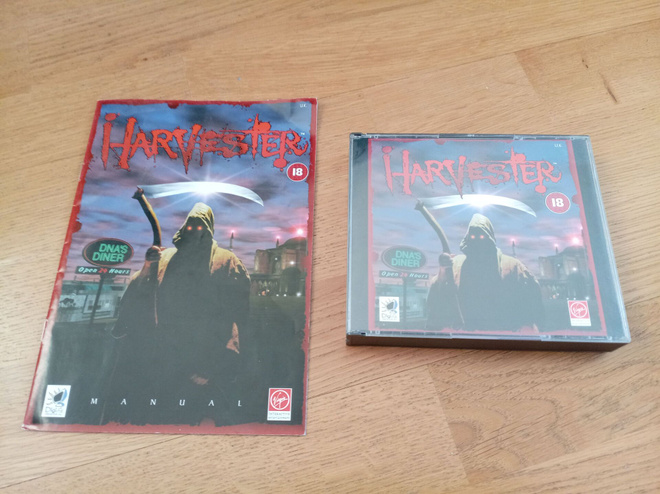Harvester + ohjekirja - PC CD-ROM