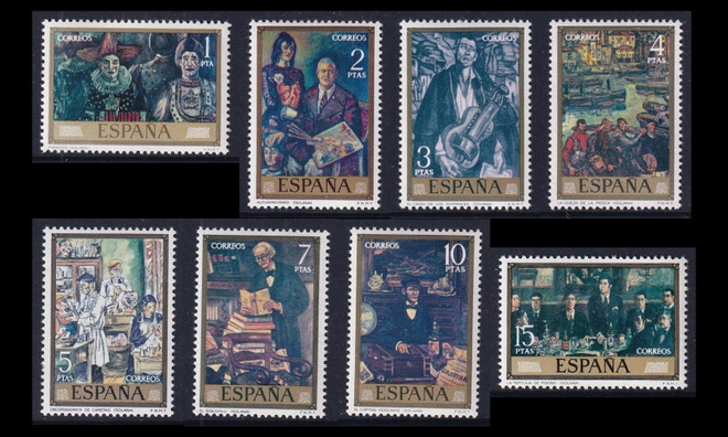 Espanja 1972-9 ** Maalauksia (1972)