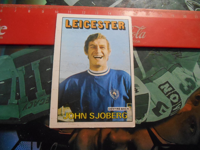 K7. A&B.C. #155 J. Sjoberg Leicester City