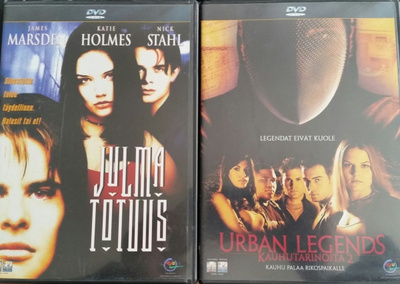 Julma totuus + Urban Legends 2 -DVD.EGMONT