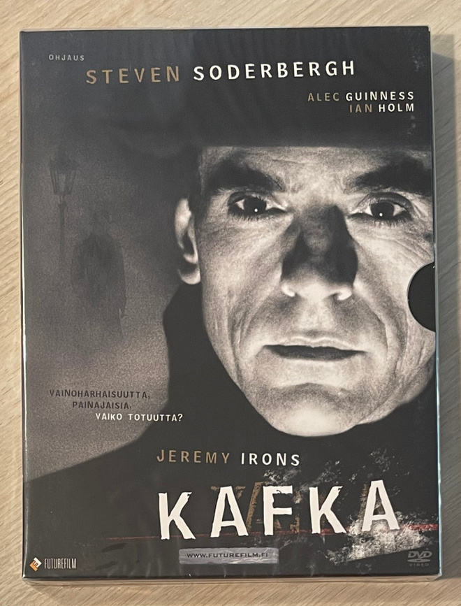 Steven Soderbergh: KAFKA (1991) Jeremy Irons (UUSI)