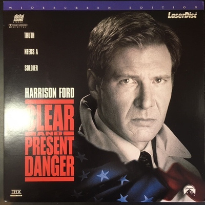 Clear And Present Danger LaserDisc