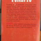 Simo Penttilä: Punavyö, Otava 1973. 3p. 195 s. - pikkukuva 3
