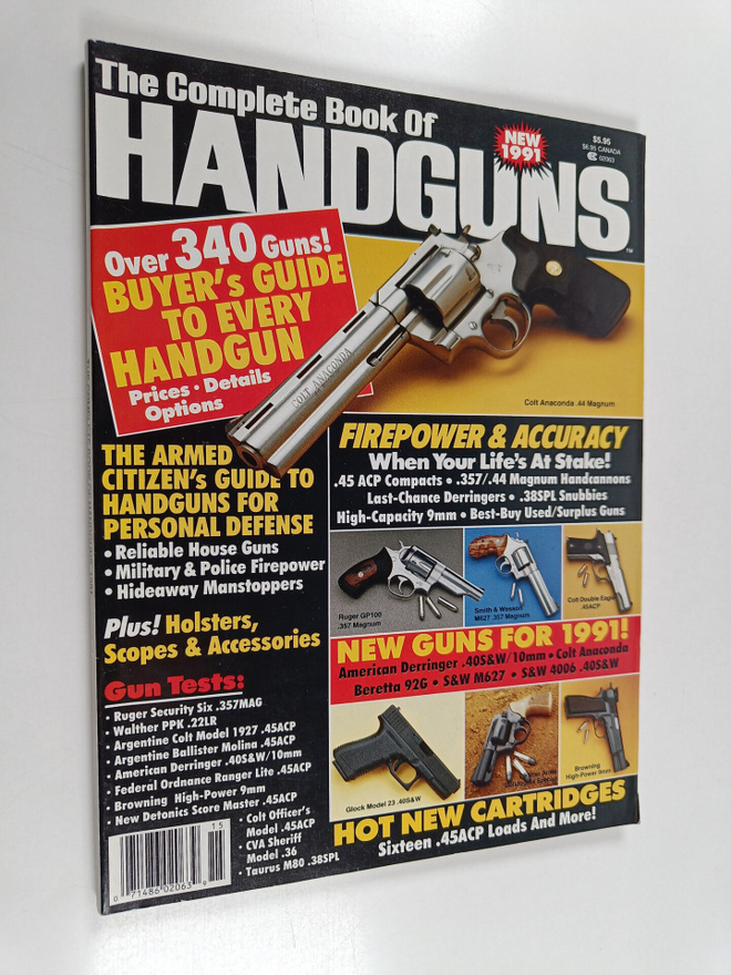 The complete book of handguns 1991