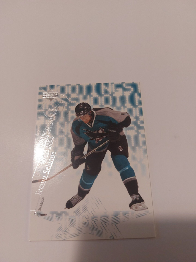 2001-02 Upper Deck Shooting Stars #SS16 Teemu Selänne