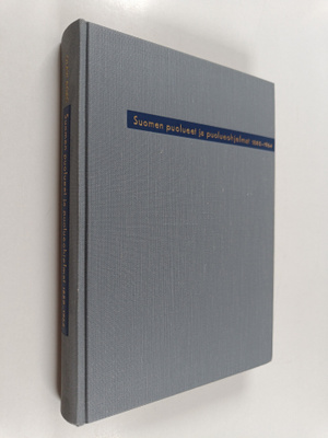 Olavi Borg : Suomen puolueet ja puolueohjelmat 1880-1964