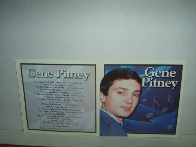 Gene Pitney CD Unchained Melody