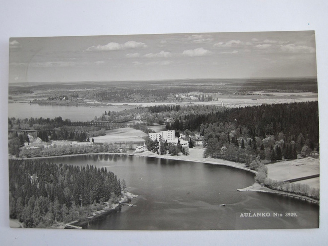 VANHA Postikortti Hämeenlinna 1952 Karhumäki