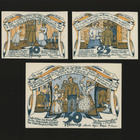 Saksa Notgeld 10, 25, 50 Pfg, Klütz 1922 - pikkukuva 2