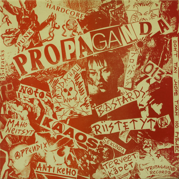 Propaganda - Russia Bombs Finland LP 2014 Saksa +  BOOKLET