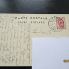 VANHA POSTIKORTTI 1919 KULKENUT SIGN. RÅ - pikkukuva 2