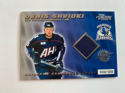 2003-04 Pacific AHL Prospects Jerseys #4 Denis Shvidki