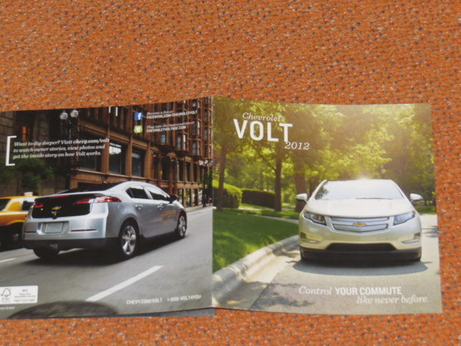 2012 Chevrolet Volt esite - KUIN UUSI