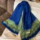 Sininen / vihreä pashmina hartiahuivi - pikkukuva 3