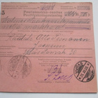 1928 Uuras postiennakko-osoitus Joensuuhun - pikkukuva 1