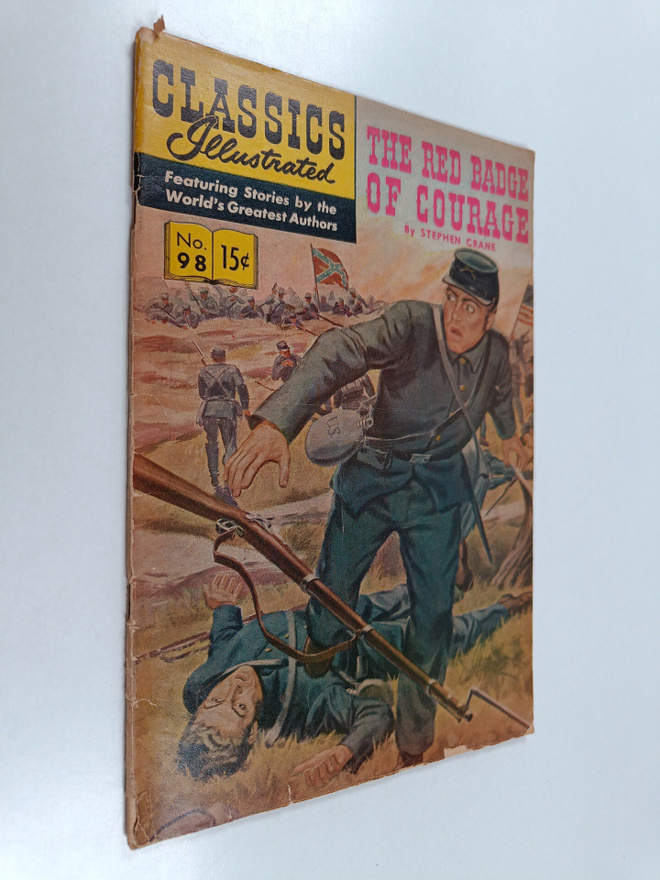 Stephen Crane : Classics Illustrated n:o 98 : The Red Bad...