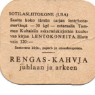 Kahvilappu Rengas-Kahvia SOTILASKONE USA - pikkukuva 2