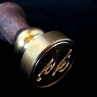 Hieno leimasin VT monogrammilla - pikkukuva 3