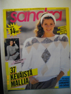 Sandra huhtikuu 1989
