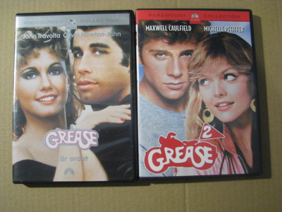 GREASE 1 & 2 ( vanha ja uusi versio )