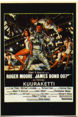 R-kioski-tarra: Kuuraketti (James Bond 007)