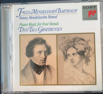 Felix & Fanny Mendelssohn: Piano Music for Four Hands