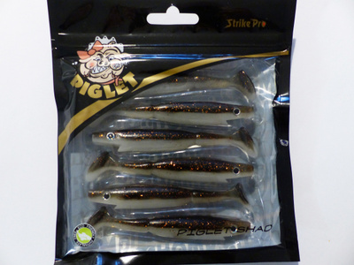 STRIKE PRO PIGLET 10cm, 7g Väri: Phosphor Shad