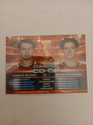 Bedard / Korchinski - Upper Deck GAMING CO-OP