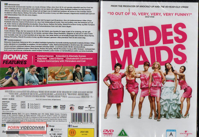 Morsiusneidot - Bridesmaids	(53 868)	UUSI	-FI-	DVD				2010	2