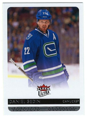 14-15 Fleer Ultra -#187 Daniel Sedin