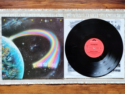 RAINBOW - DOWN TO EARTH LP