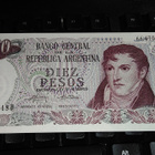 Argentiina 10 Pesos 1974-75 P295 UNC - pikkukuva 1