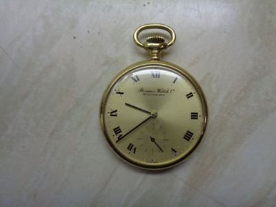 ROAMER WATCH CO SOLOTHURN ohut frakkikello