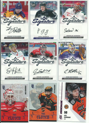 2025-26 Blueline Signature Silver #AUEB Evan Buitenhuis /80