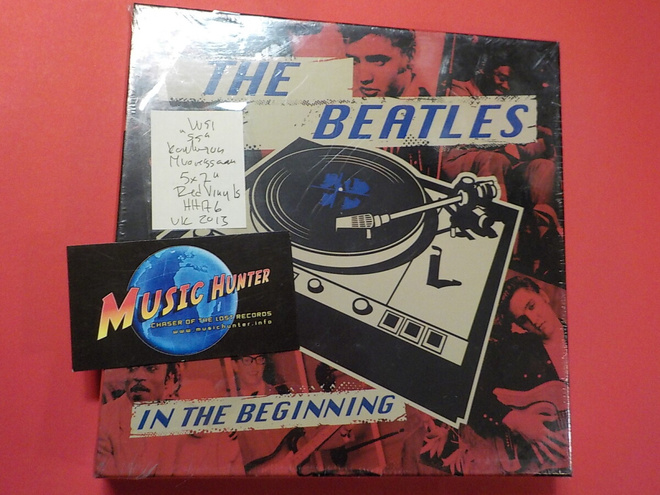 THE BEATLES - IN THE BEGINNING UUSI 5x 7'' BOKSI