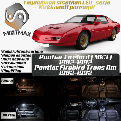 Pontiac Firebird (MK3) Sisätilan LED-sarja 12-os