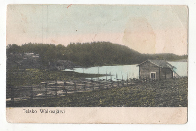 Teisko walkeajärvi 1902