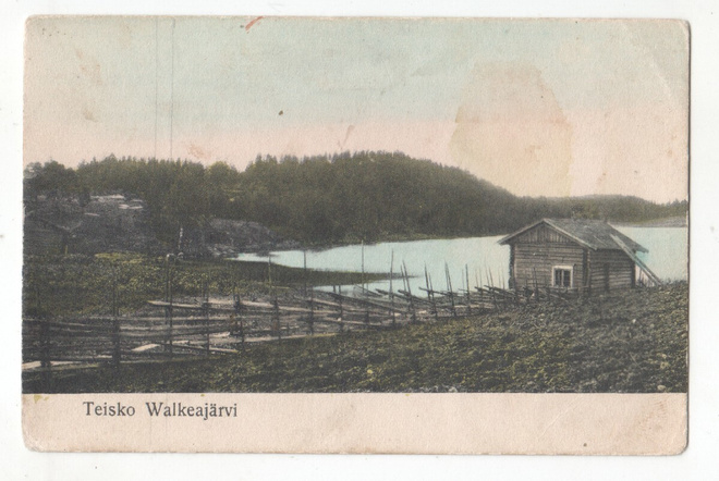 Teisko walkeajärvi 1902