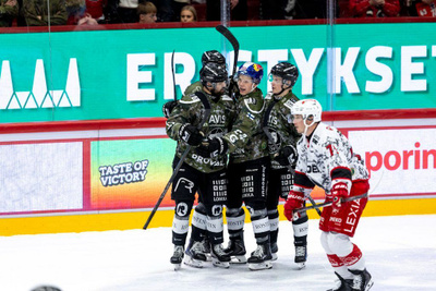 Nikkilä Maastokuvioinen pelipaita Porin Ässät Game Worn
