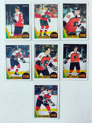 87-88 Opc - Philadelphia Flyers 7kpl