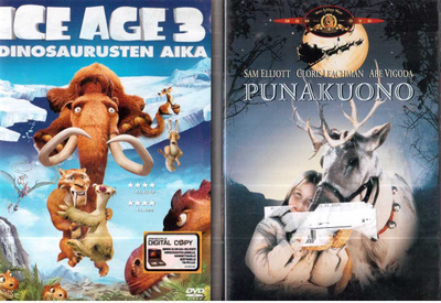 2 KPL DVD ELOKUVIA