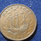 Half penny 1942. Iso-Britannia - pikkukuva 2