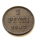1 penni 1917 - pikkukuva 1
