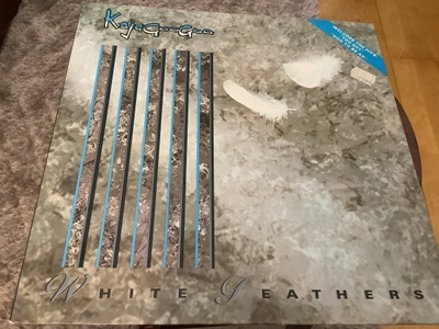 KajaGooGoo - White Feathers vinyl.
