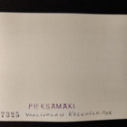 VANHA Kortti Pieksämäki 1964 Karhumäk Alkup.Mallikappale - pikkukuva 2